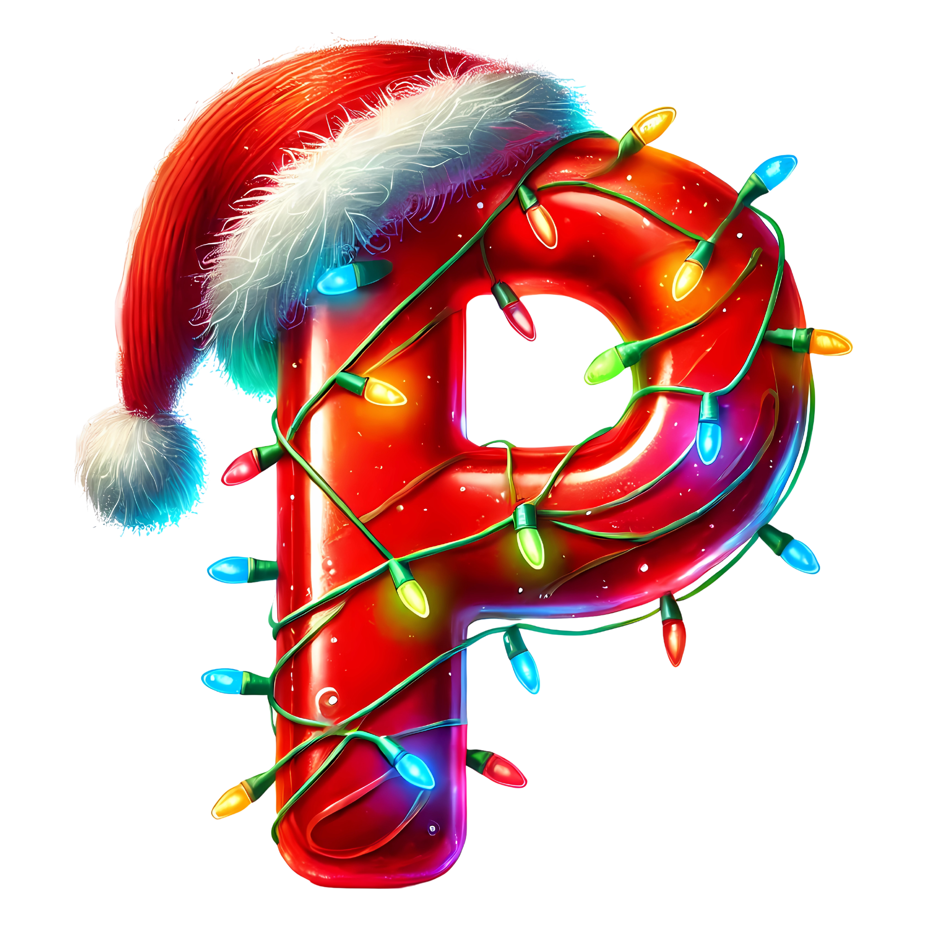 Motive " Christmas BUCHSTABEN Rot " Buchstaben Auswahl für Druck